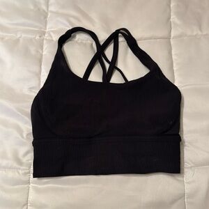 Black lululemon bra
